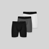BRIZIO THREE PACK BOXER BRIEFS - Monastery